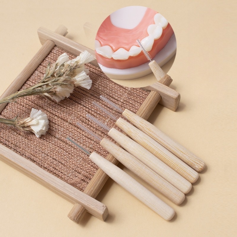 Bamboo Toothbrush - 2 PCS 대나무 치간 칫솔질 간격