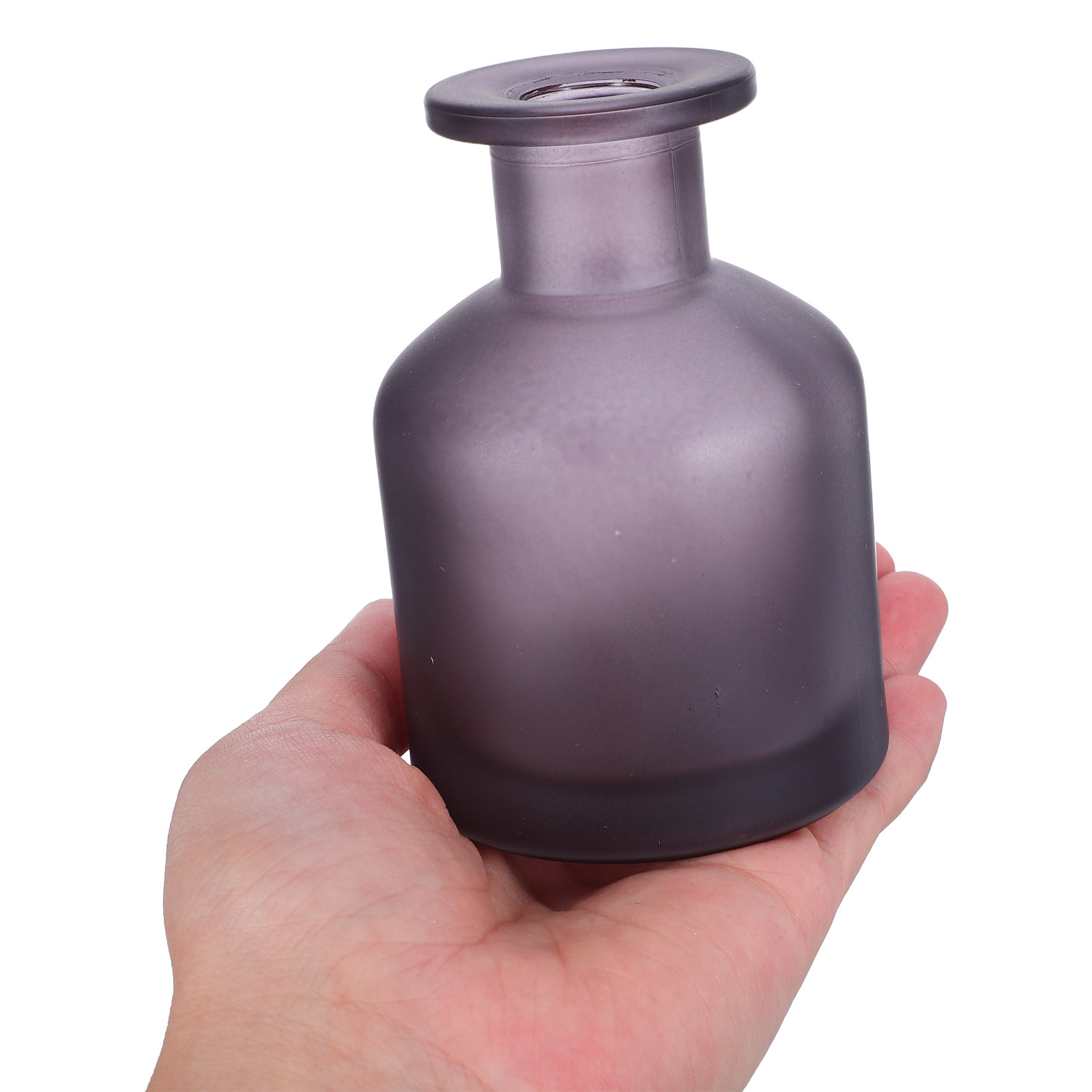 Reusable Bottle - 2개입 유리 디퓨저 병, 짙은 회색,