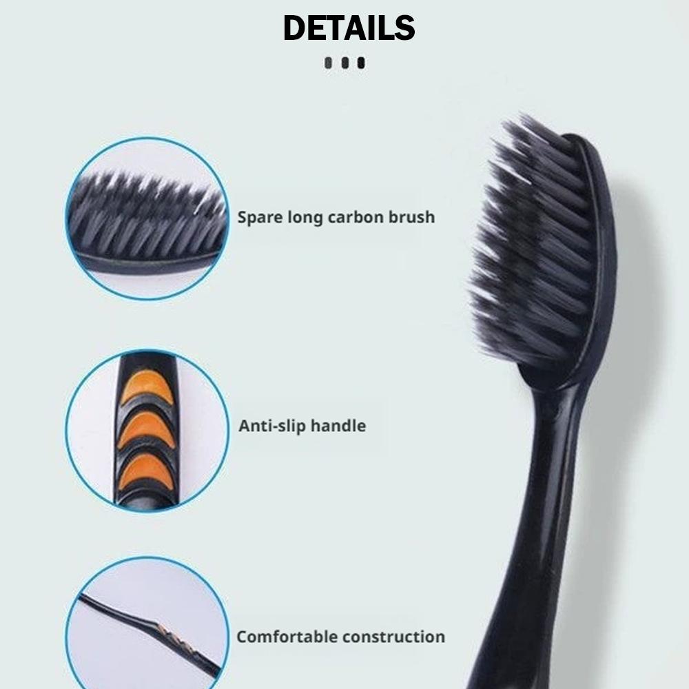 10개입 가족용 대나무 숯 칫솔, 부드러운 칫솔모, 휴 - Bamboo Toothbrush 리뷰 및 가격