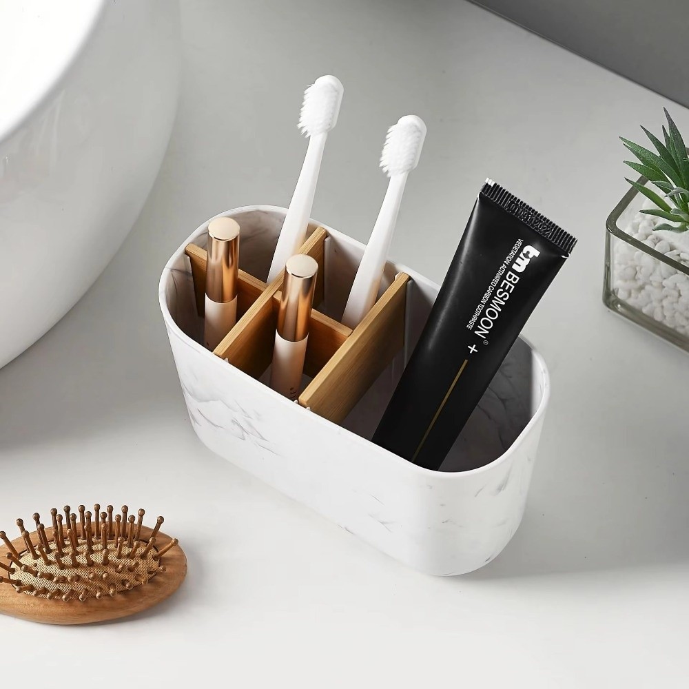 멀티 슬롯 칫솔 홀더 플라스틱 치약 보관함 대나무 칫솔 - Bamboo Toothbrush 리뷰 및 가격