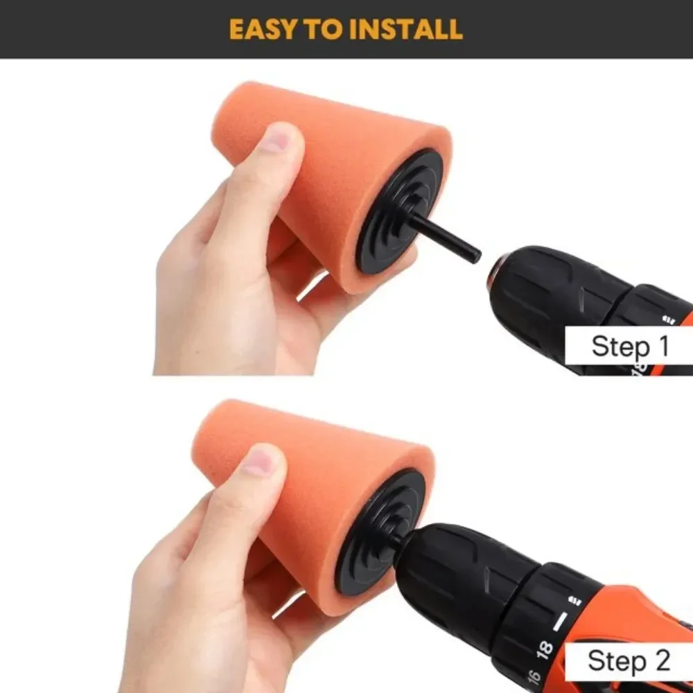 자동차 드릴 광택 스펀지 패드 키트 허브 광택 패드 금 - Eco Sponge 리뷰 및 가격