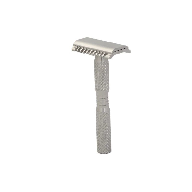YAQI Ghost 90DC 크로스 그레인 패턴 티타늄 - Safety Razor Handle 리뷰 및 가격