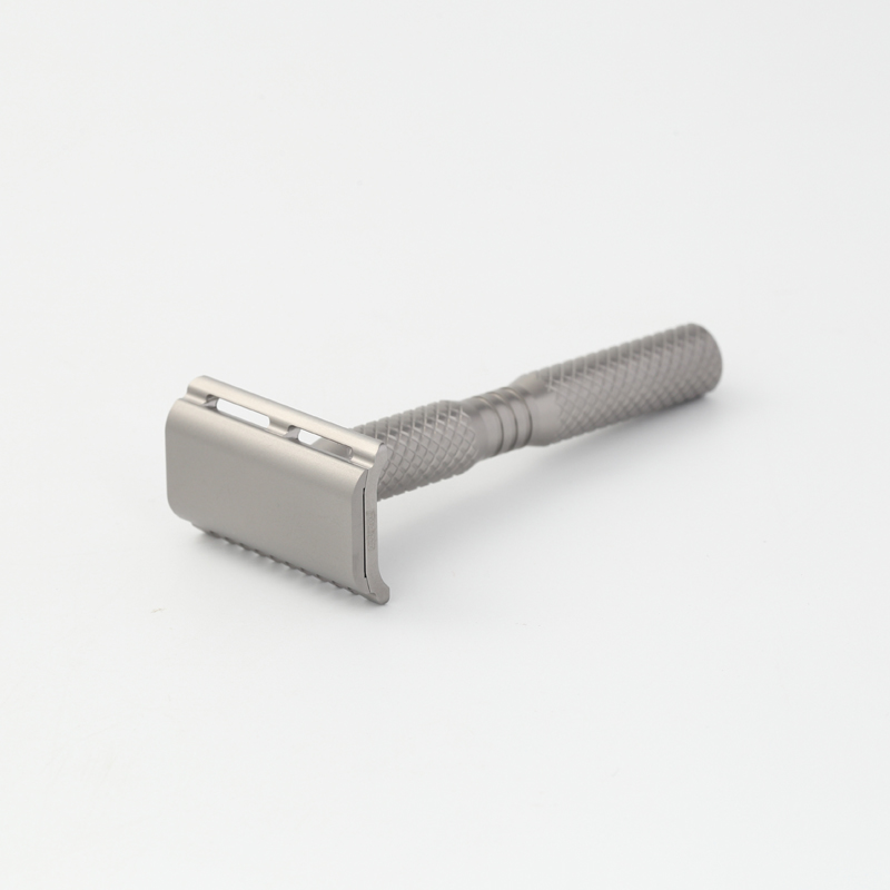 YAQI Ghost 90DC 크로스 그레인 패턴 티타늄 - Safety Razor Handle 리뷰 및 가격